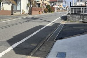 前面道路(周辺)